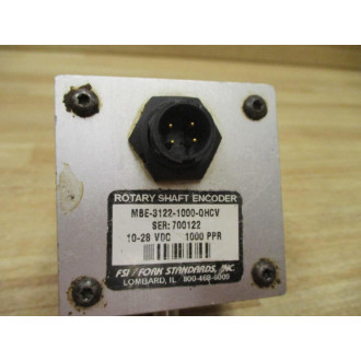 Fork Standards MBE-3122-1000-GHCV Rotary Shaft Encoder MBE31221000GHCV - Used