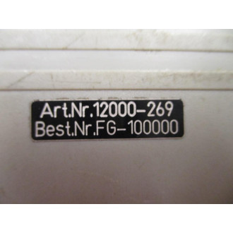 Unitronic 12000-269 Safety Shutter Control FG-100000 - Used