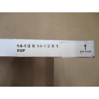 Generic 14-12X14-12X1 EQP Filter 1412X1412X1EQP (Pack of 11) - New No Box