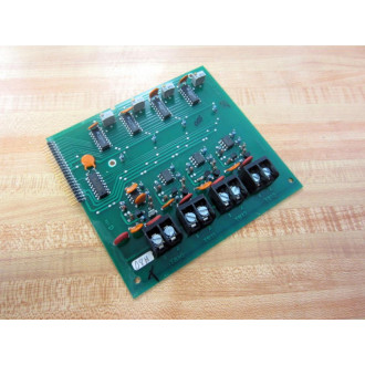 Partlow 04614802 MRC7000 Chart Recorder Input Board (4) 2-Screw Terminals - Used