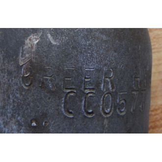 Greer Hydraulics CC0577 Bladder Accumulator 197A - Used Greer Hydraulics CC0577 Bladder Accumulator 197A - Used