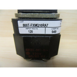 Allen Bradley 800T-FXMQ10RA7 Push Pull Switch - New No Box