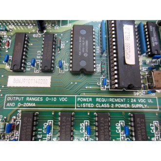 Siemens 505-6208 Simatic TI 505 Analog Output Module 5056208 - Used