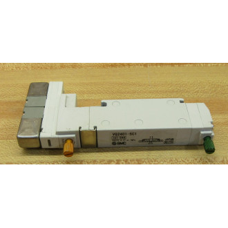 SMC VQ2401-5C1 Solenoid Valve VQ24015C1 - Used