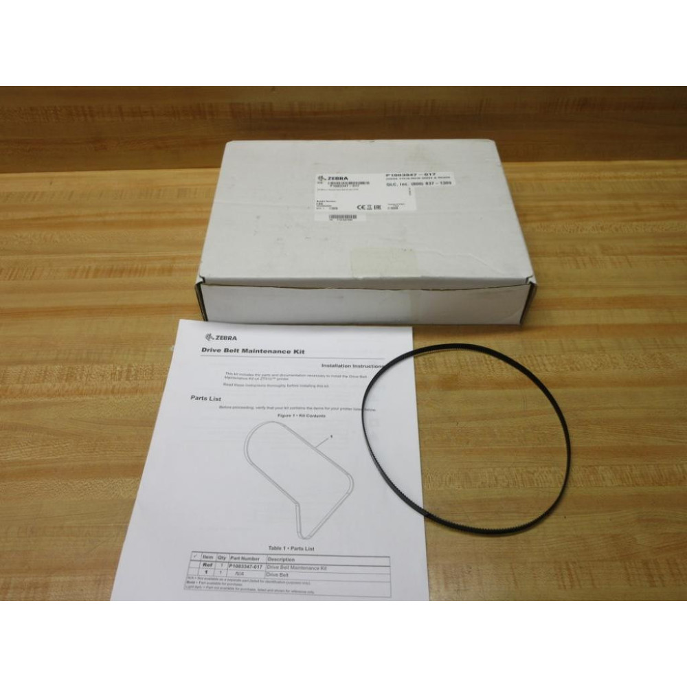 Zebra Technologies P1083347-017 Drive Belt Kit 45189-13