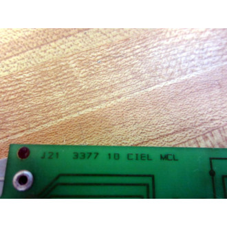 Staubli J21-3377-10-CIEL-MCL M4M5 Ciel Card J21337710CIELMCL - Used
