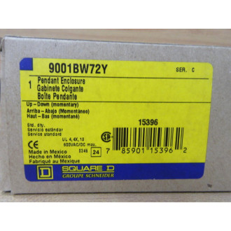 Square D 9001 BW-72Y Pendant Enclosure 15396 Series C