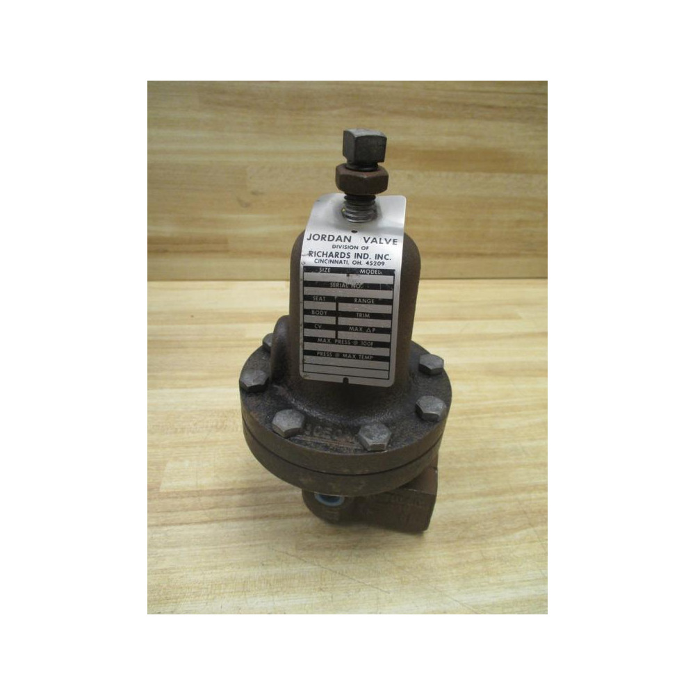 Jordan Valve 0071040 Valve 67 - New No Box