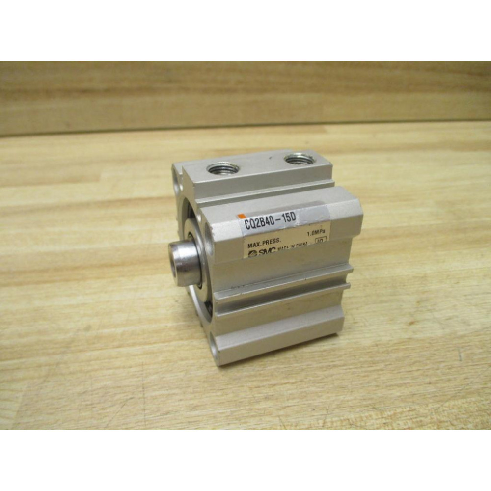 SMC CQ2B40-15D Compact Cylinder CQ2B4015D - Used