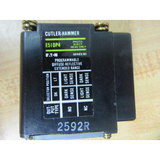 Cutler Hammer E51DP4 Photoelectric Sensor Head - New No Box