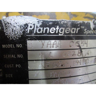 Planetgear YAAA-0554 Mars Speed Reducer YAAA0554 - Used