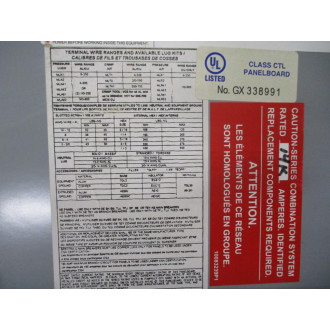 General Electric AEF3242MT Panel Board AB49B - Used