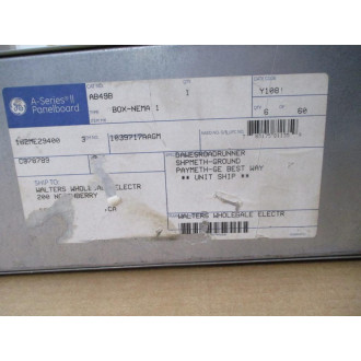 General Electric AEF3242MT Panel Board AB49B - Used