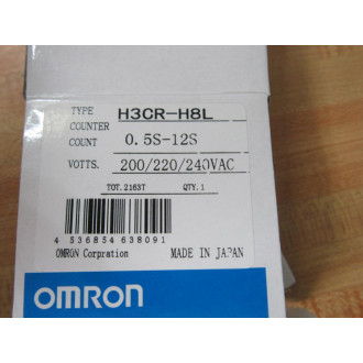 Omron H3CR-H8L Timer 200220240VAC 0.5S-12S