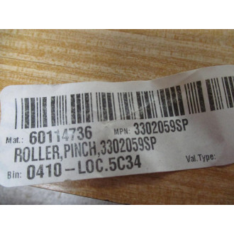 3302059SP Pinch Roller - New No Box