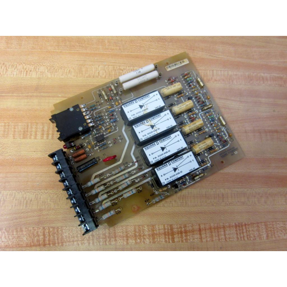 Square D D51253-009-50 Circuit Board D5125300950 - Used Square D D51253-009-50 Circuit Board D5125300950 - Used