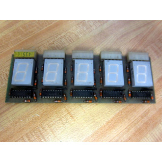 MSD 14351 5-Digit Numeric Display Board 14351A-1 - Used