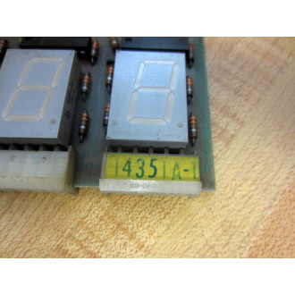 MSD 14351 5-Digit Numeric Display Board 14351A-1 - Used