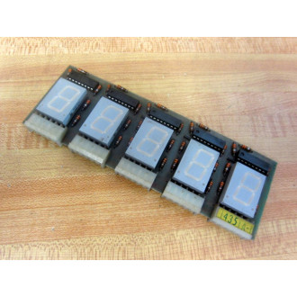 MSD 14351 5-Digit Numeric Display Board 14351A-1 - Used