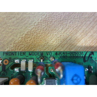 Samsung JC41-00503A Frontier Modem V0.4 Card WCover JC92-02060A - Used