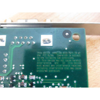 Intel 200030400 ISA 164 Card 030 770400501 - Used