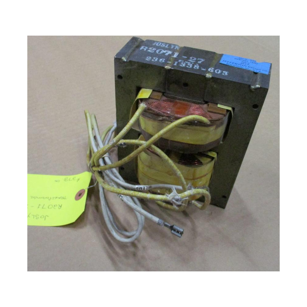 Joslyn R2071-27 Transformer R207127 - Used