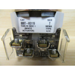 Allen Bradley 800T-H3119 Selector Switch - New No Box
