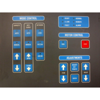 Bay Controls 93030021 HMI Panel Face Plate Panel Only - Used
