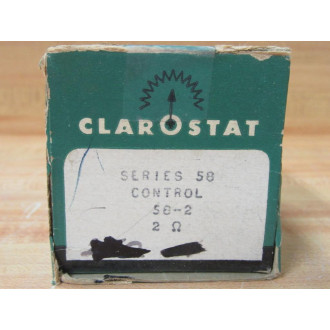 Clarostat 58-2 Potentiometer 582
