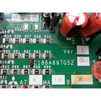 Mitsubishi A74MA7.5B Inverter Main Board A74MA75B A74MA7.5BR Ver.E - Used