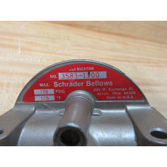 Schrader Bellows 3583-1100 Lubricator - Used