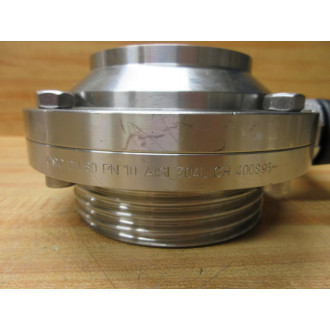 Kieselmann DN80 PN10 AISI 304L CH 400895 Butterfly Valve - New No Box