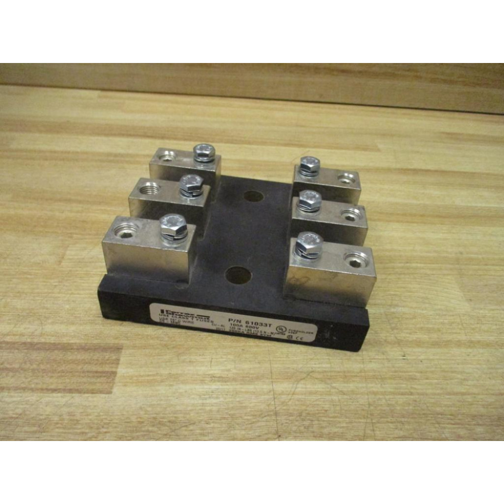Ferraz  Shawmut 61033T T Fuse Block WO 1 Lug Screw - New No Box