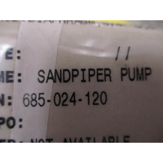 Sandpipe Pump 685-024-120 Rod Diaphragm 685024120 (Pack of 2)