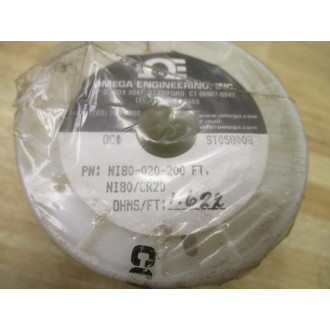 Omega Engineering NI180-20-200 Resistance Heating Wire NI18020200