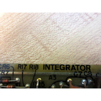 C09386100A Integrator Board D09386000A - Used