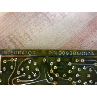C09386100A Integrator Board D09386000A - Used