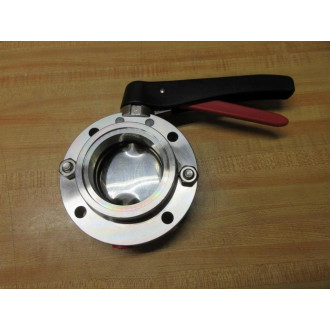 Kieselmann DN65 PN10 AISI 304L CH414235 Butterfly Valve - New No Box