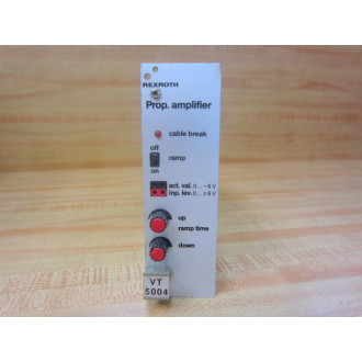 Rexroth 7T5004S22-R5 VT5004 Prop.Amplifier Module 7T5004S22R5 - Used