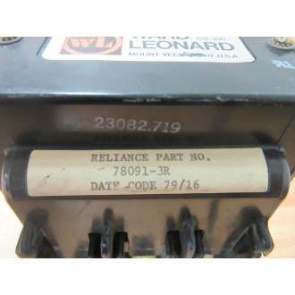 Joslyn Clark Ward Leonard RDP2-5051-11 Contactor 78091-3R Slight Wear - Used