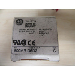 Allen Bradley 800MR-D6D2 Push Button Switch