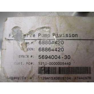 Flowserve 68864420 Impeller 15X08VB - New No Box