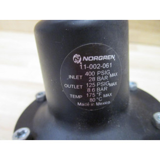 Norgren 11-002-061 Regulator 11002061 - New No Box