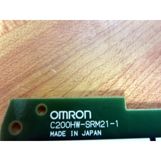 Omron C200HW-SRM21-1 IO Interface Module Bd C200HW-SRM21-V1 - Used