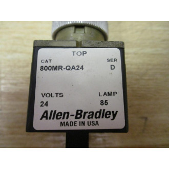 Allen Bradley 800MR-QA24G Push Button 800MRQA24G - Used
