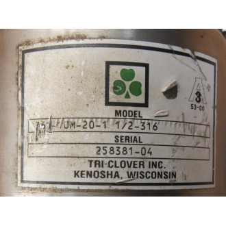 Tri-Clover 361-10M-20-1 12-316 Actuator 36110M20112316 - Used