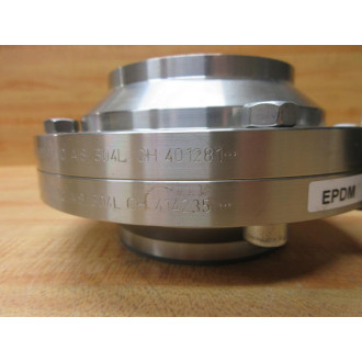Kieselmann DN80 PN10 AISI 304L CH401281 Butterfly Valve WCH 414235 - New No Box
