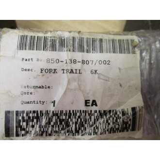 850-138-807002 Fork Trail 850138807002 - Used