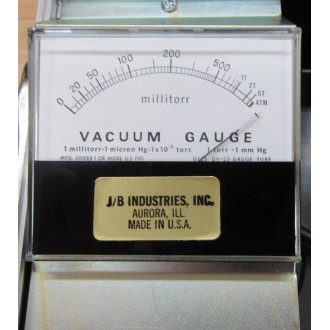 VB Industries DV-21 Thermopile Vacuum Gauge - Used