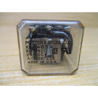 Potter & Brumfield KU-4634-24VDC Relay KUP14D11-24VDC - New No Box